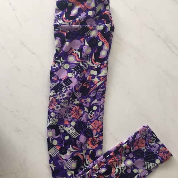 LuLaRoe Pants - LuLaRoe | Multicolor Pattern Leggings One Size